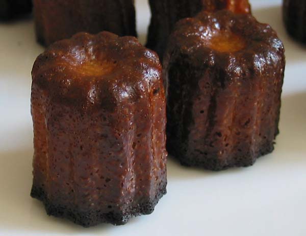 Cannelés à la vanille