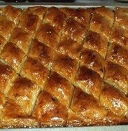 Carres fondants au caramel en part au cœur fondant