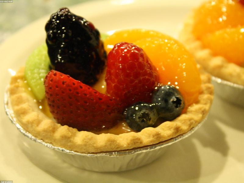 Charlotte aux fraises aux fruits frais