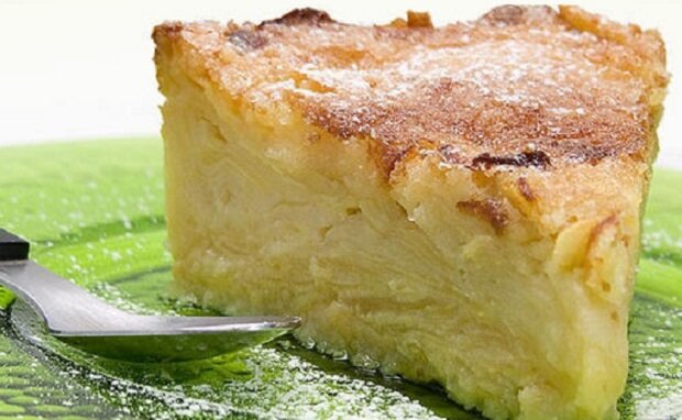 Fondant aux pommes en part au cœur fondant