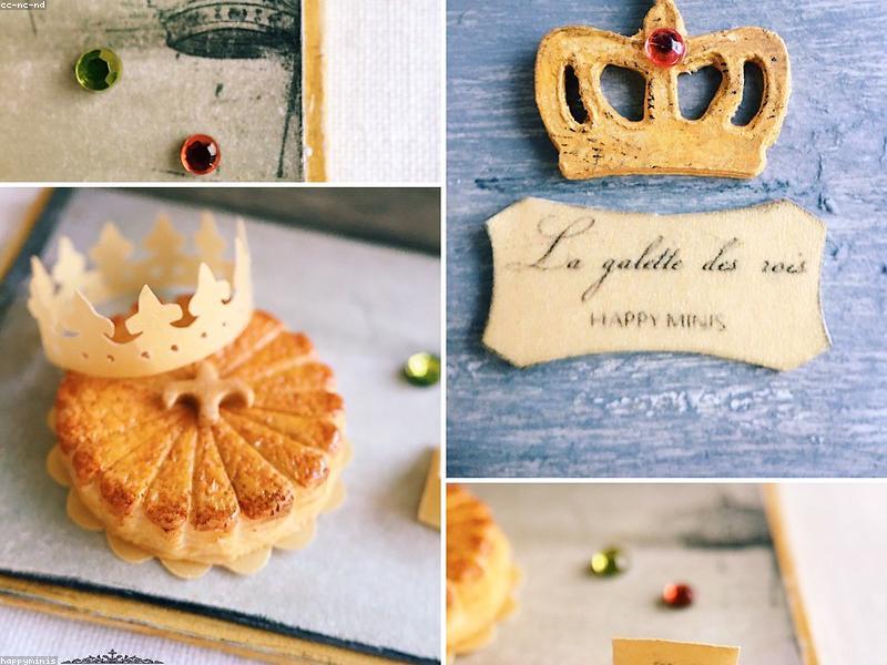 Galette des rois à la frangipane dessert maison prêt à servir
