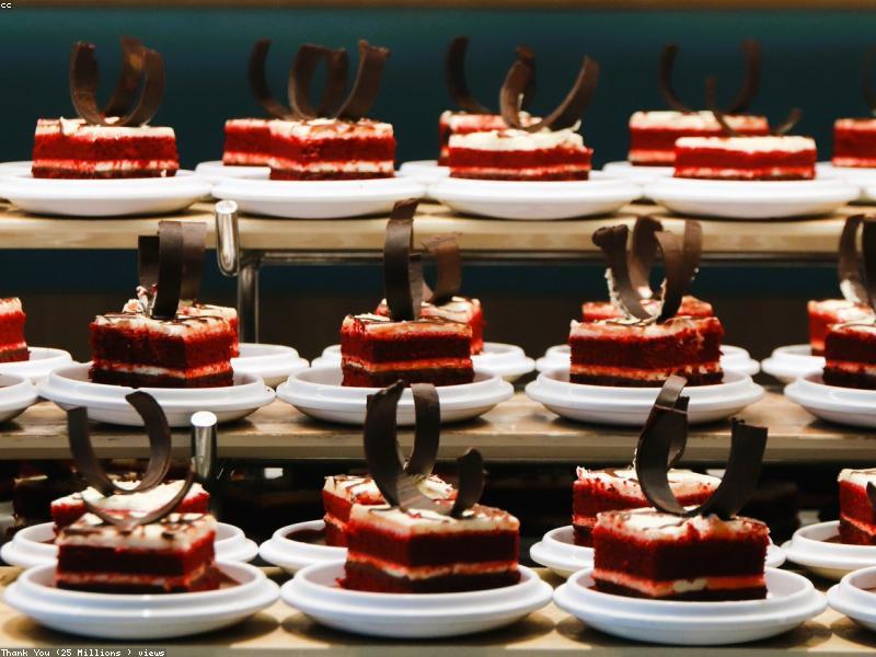 Gâteau au chocolat et framboises au chocolat riche