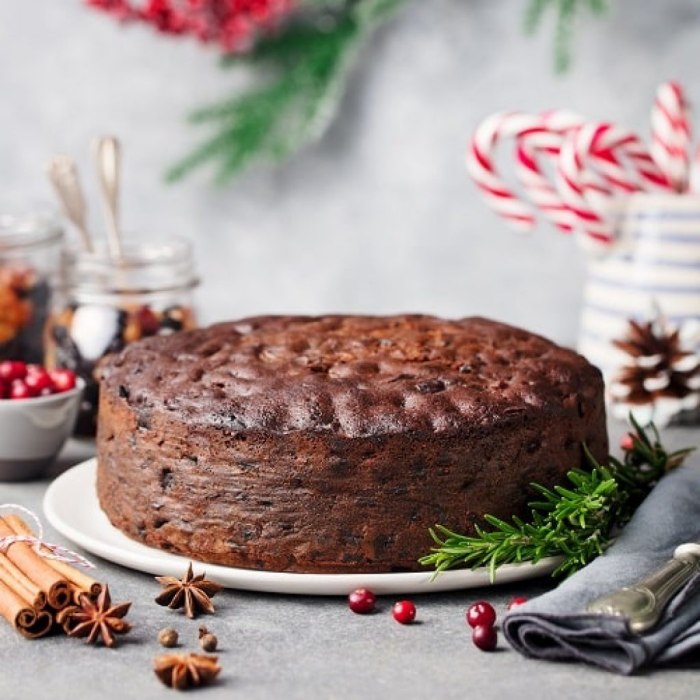 Gâteau de Noël Anglais (Christmas Cake)