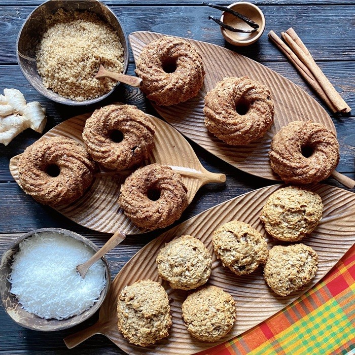 Gâteau de semoule au lait de coco