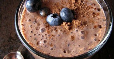 Milk shake au nutella dessert maison prêt à servir