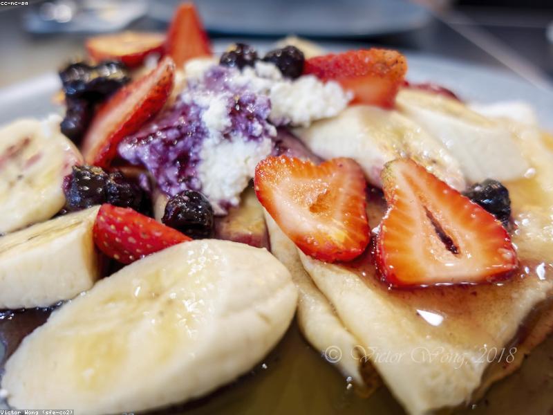Millefeuilles de crêpes aux framboises