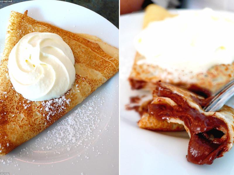 Pâte à crêpe au cacao