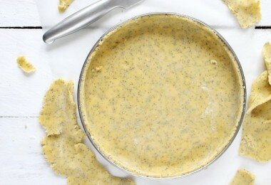 Pâte sablée aux graines de pavot et miel
