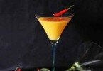 Cocktail pimenté dessert maison prêt à servir