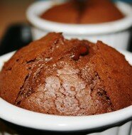 Fondant au Chocolat sans farine avec glaçage Chocolat