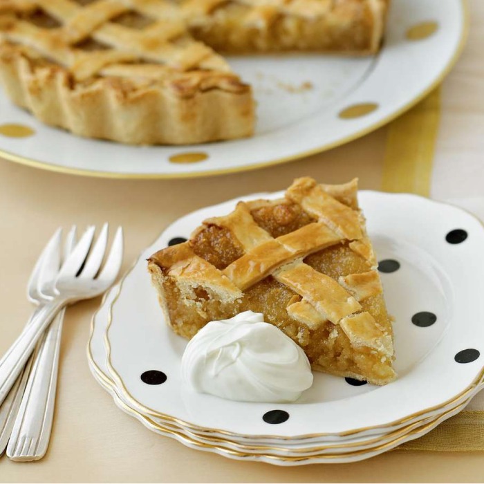 Tarte Aux Marrons de Noël sur pâte croustillante