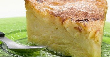 Tarte aux pommes sur pâte croustillante