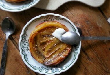 Tatins de banane beurre salé dessert maison prêt à servir